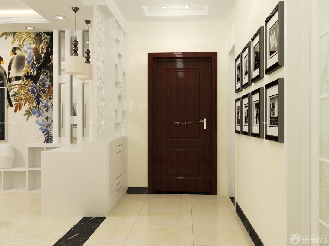 精致小户型现代鞋柜装修设计图片