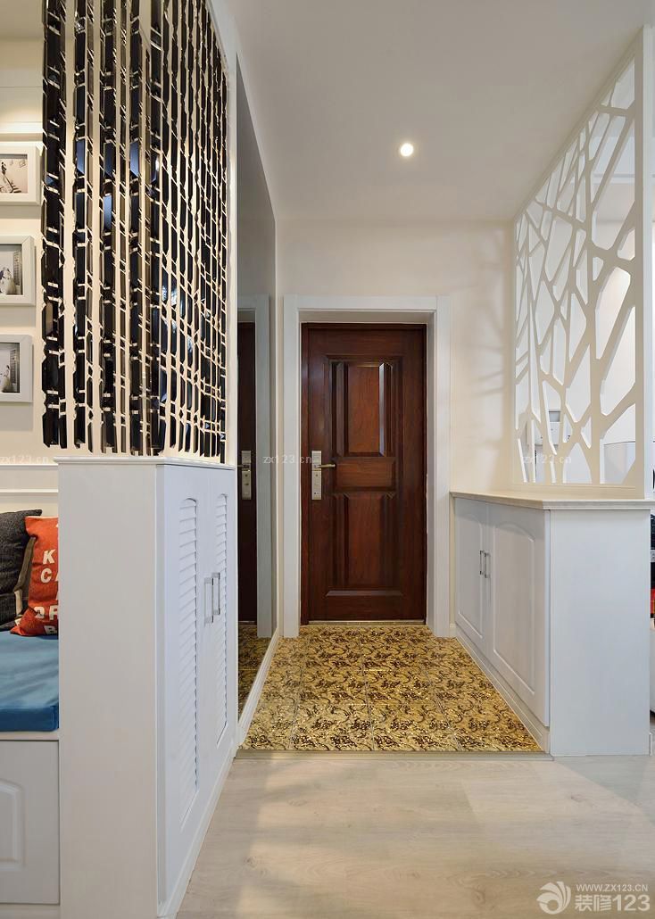 现代进门鞋柜装修效果图大全