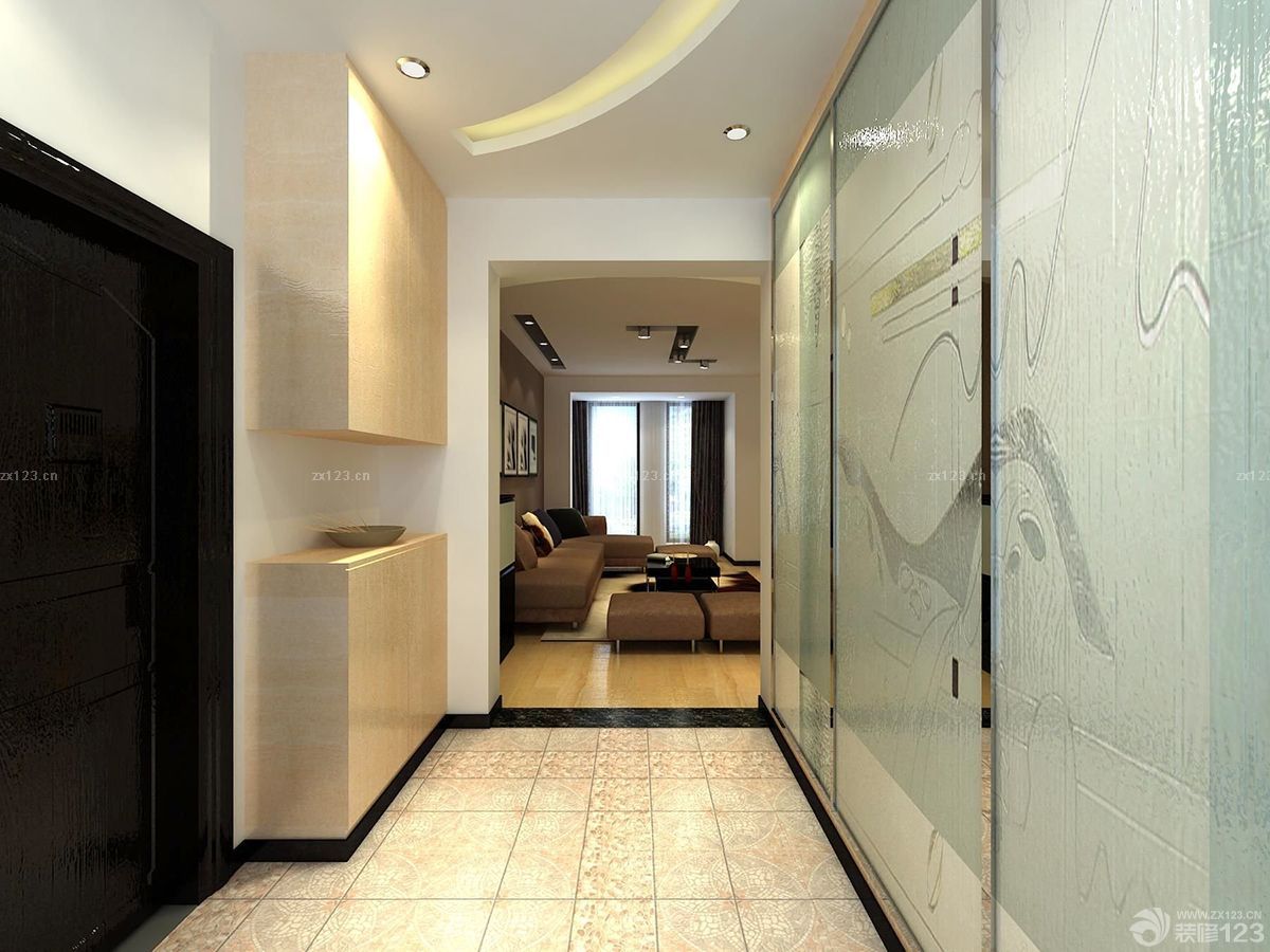 实用小户型到顶鞋柜装修效果图片大全