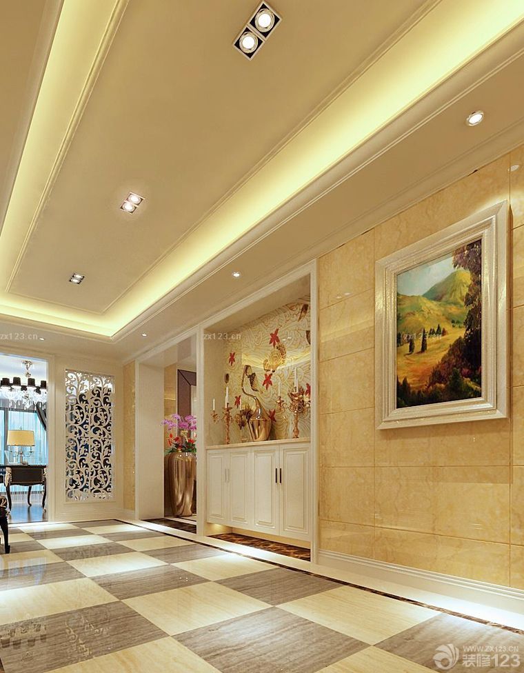 最新简欧家装鞋柜设计装修效果图大全2025