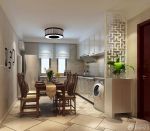 最新60小户型厨房餐厅一体装修效果图