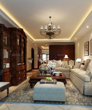 2025特色家装客厅花架设计装修效果图片