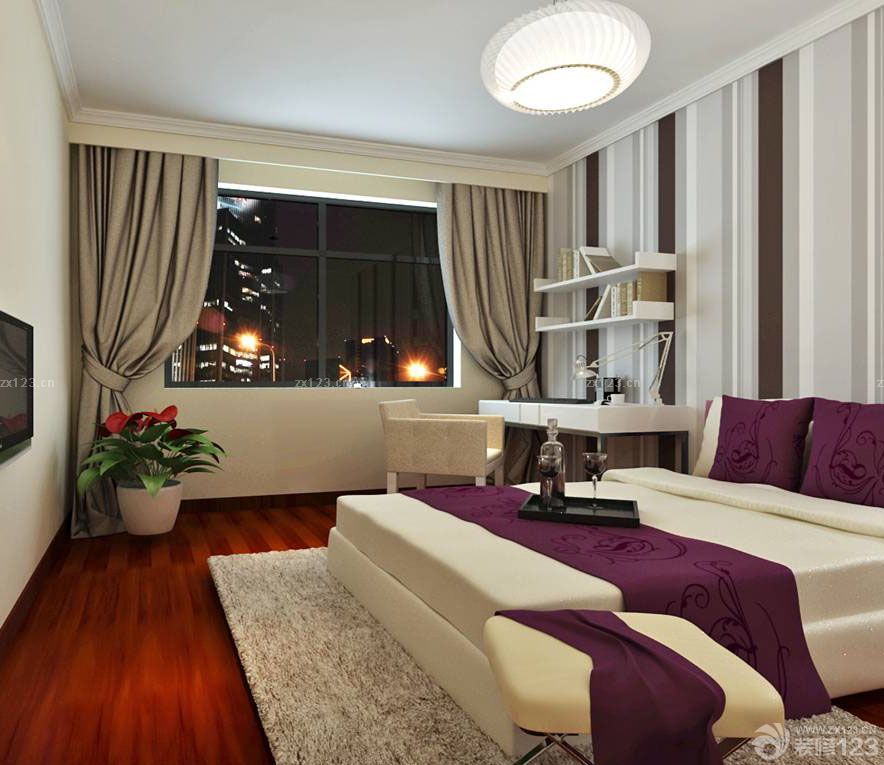 2025家装现代风格小户型卧室装修效果图片