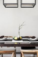 中式餐桌桌布效果图片