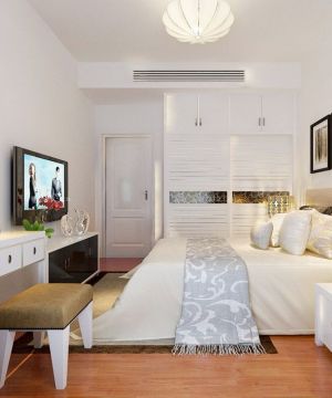 2023房子双人床装修设计图片大全120平方