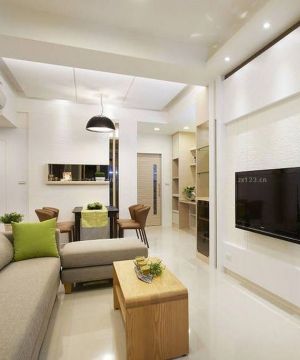 2023最新家装硅藻泥背景墙设计装修效果图片客厅