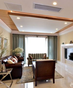 小户型室内客厅吊顶装修效果图大全2025图片