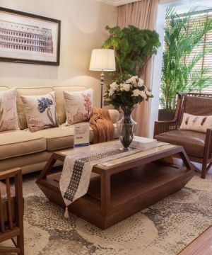 小户型小客厅沙发装修效果图大全2023图片