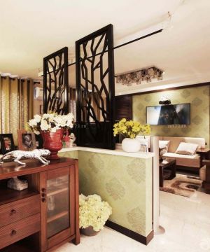 最新混搭风格设计小户型客厅装修效果图大全2025图片
