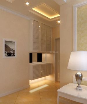 2025现代风格家装入户鞋柜装修效果图大全