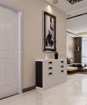 2025最新现代风格入户鞋柜装修效果图大全