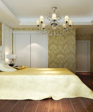 2023最新家装卧室双人床设计装修效果图