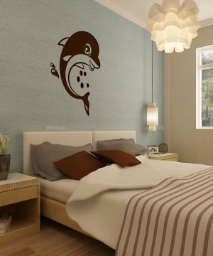 2023经典家装硅藻泥背景墙设计装修效果图大全儿童卧室
