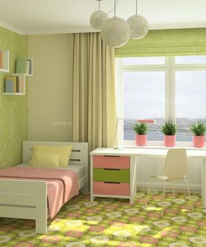 2023家装硅藻泥背景墙设计装修效果图大全儿童卧室