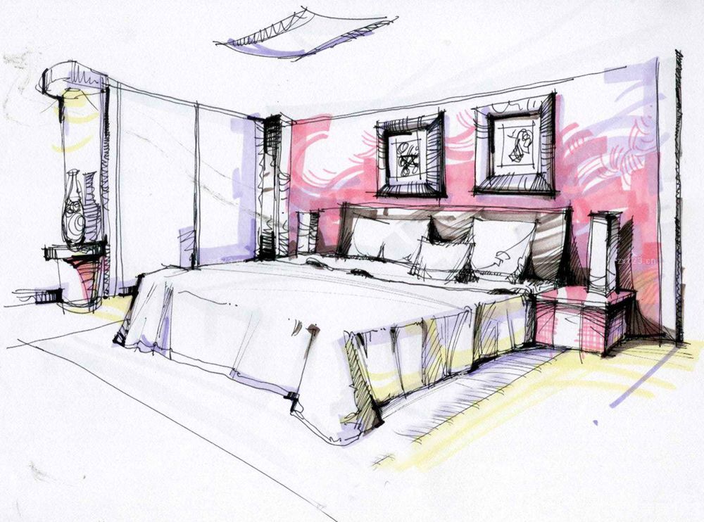 2025乡村小别墅卧室设计图纸