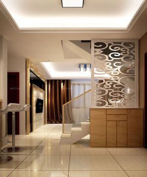 家居客厅隔门玄关鞋柜装修效果图片大全