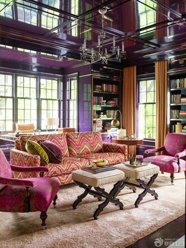 山地别墅客厅餐厅设计装修效果图大全2025图片