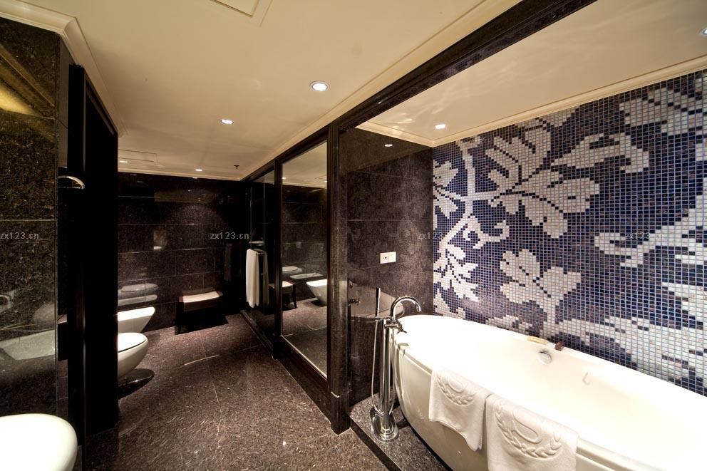 酒店室内设计卫生间浴室装修图