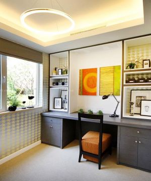 2025简装三室两厅小书房装修效果图