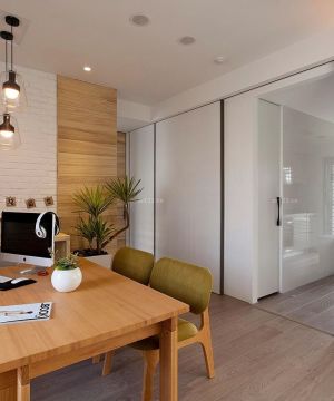 简装三室两厅家庭背景墙装修效果图