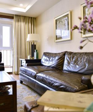 最新现代美式混搭风格客厅沙发装修图片