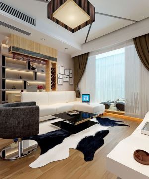 创意客厅阳台榻榻米设计装修效果图大全