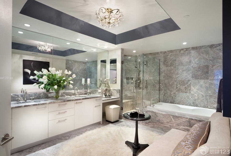 2025时尚卫生间吊顶装修效果图欣赏
