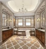 2025精致欧式风格卫生间吊顶装修实景图