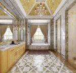 2025卫生间欧式吊顶装修实景图