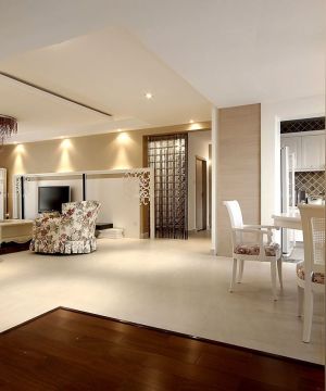 140平现代欧式房子入户玄关装修设计图片大全