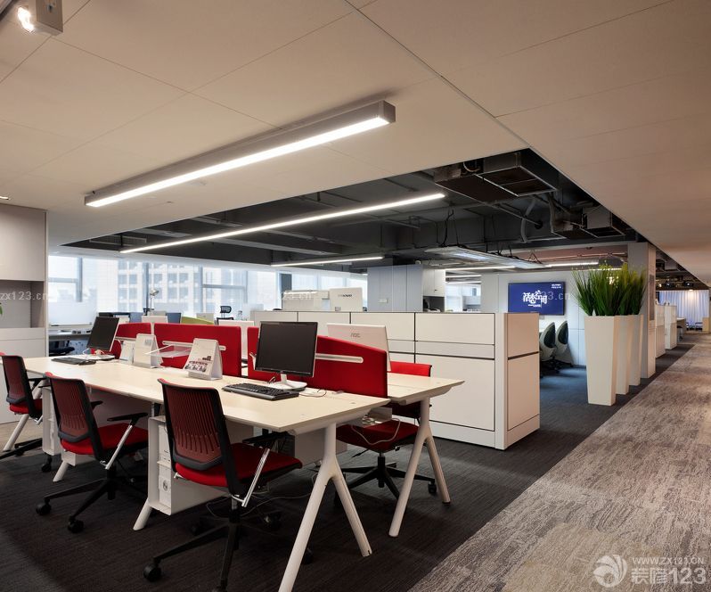 2025最新写字楼办公室吊顶设计图片大全