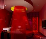 最新情侣酒店房间室内吊顶装修效果图片2025