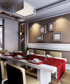 2023年最新家庭室内房子餐厅设计装修效果图大全
