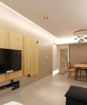 简约家装电视背景墙装修效果图大全2025图片