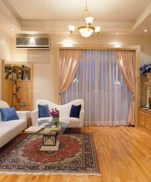 美式风格三室两厅装修效果图大全2025图片