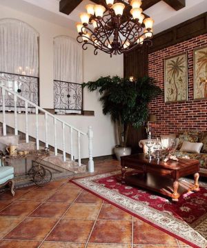 2025美式风格三室两厅装修效果图片大全