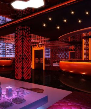 酒店酒吧吧台装修效果图2025图片 
