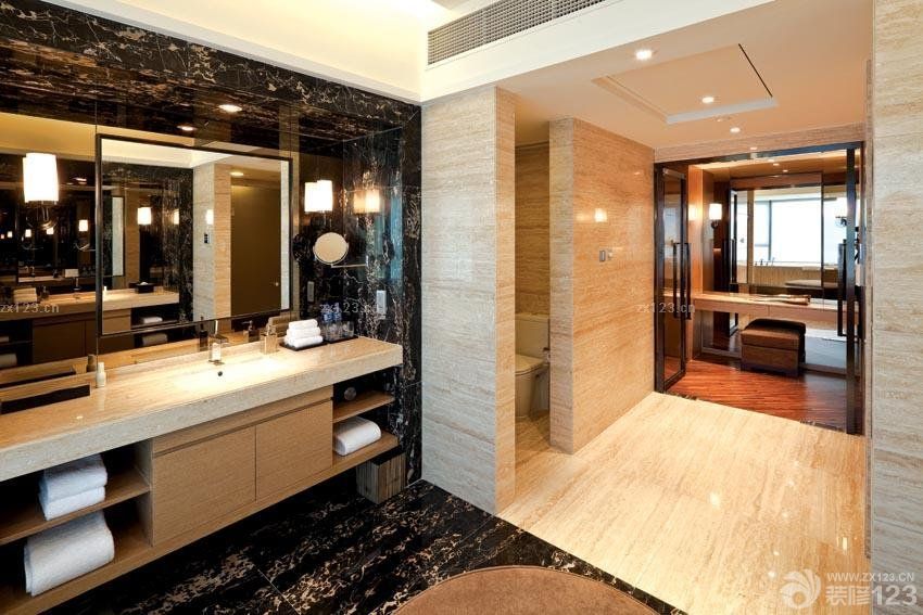 2025小型酒店室内双开门装修设计效果图片