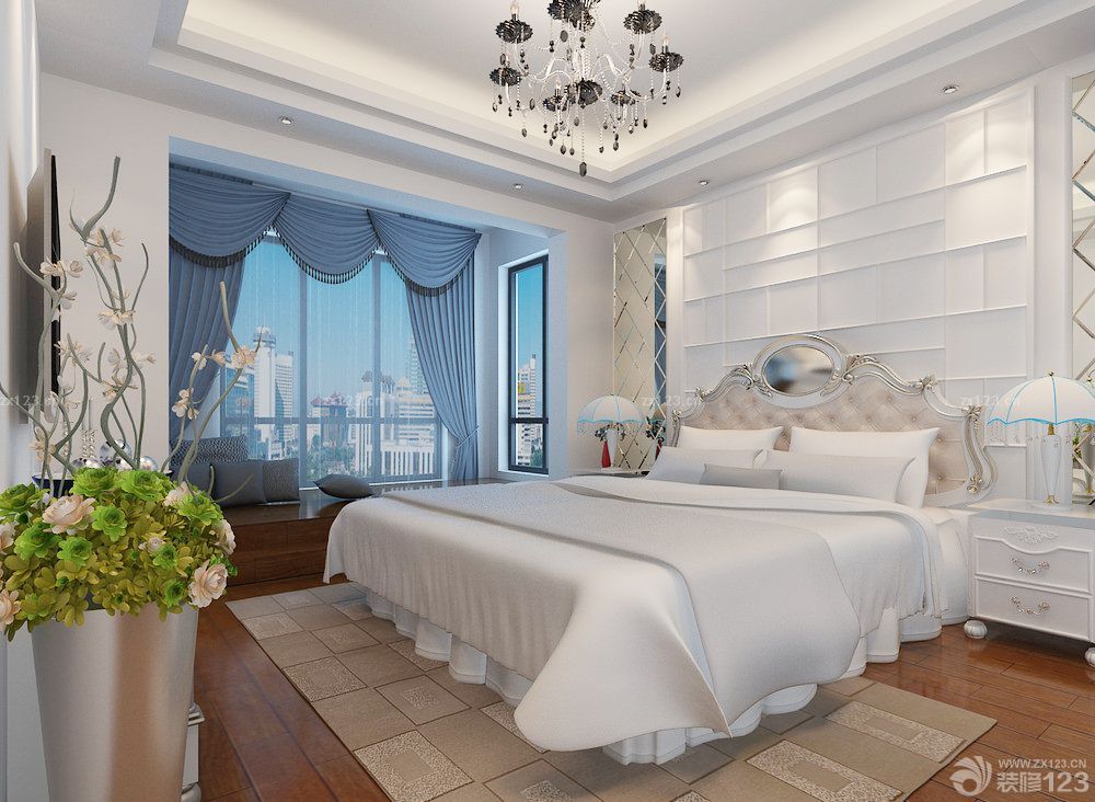 唯美欧式床装修效果图大全2025图片