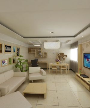 客厅壁纸电视背景墙装修效果图大全2023图片