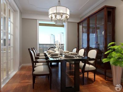 卓越蔚蓝群岛96平混搭风格设计