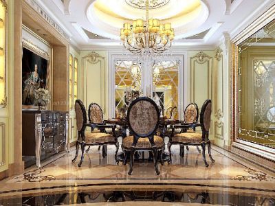 凯旋门欧式风格方案报价效果图