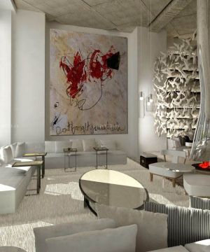 2025小型酒店大厅餐厅背景墙效果图