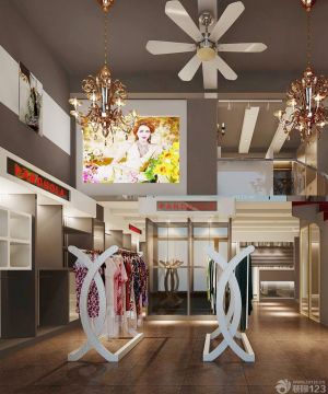 2025特色服装店挂衣架装修效果图片