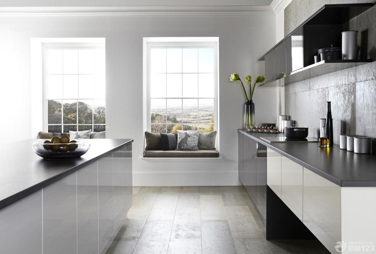 厨房飘窗设计装修效果图欣赏2025图片大全