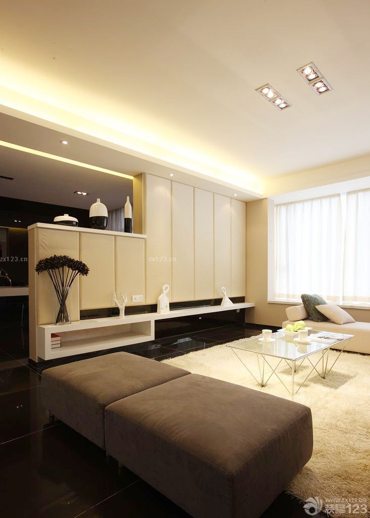 客厅隔断柜装修效果图大全2025图片