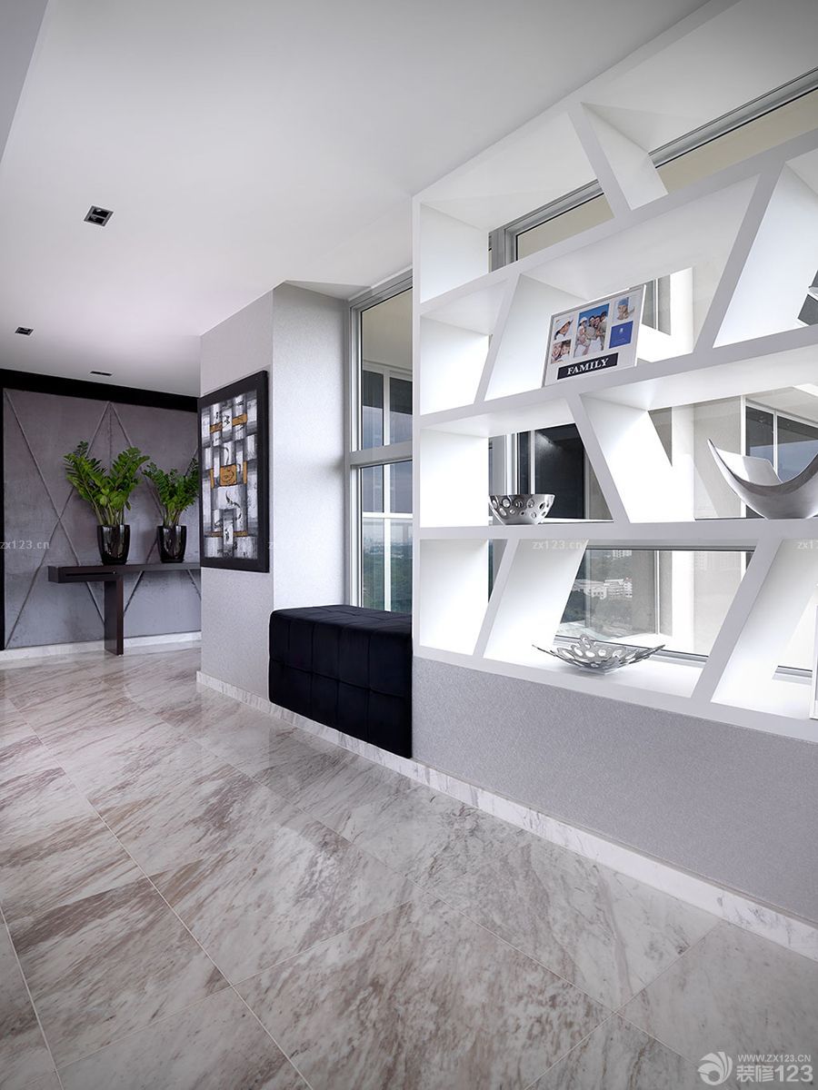 隔断装修展示架设计效果图大全2025图片