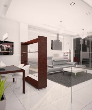 时尚现代风格家装隔断装修效果图大全2025图片