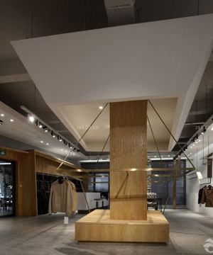 最新服装店内吊顶造型装修效果图片2025