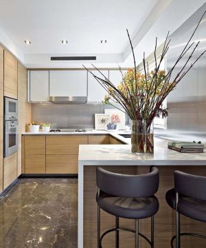 小户型现代厨房装修设计效果图大全2023图片